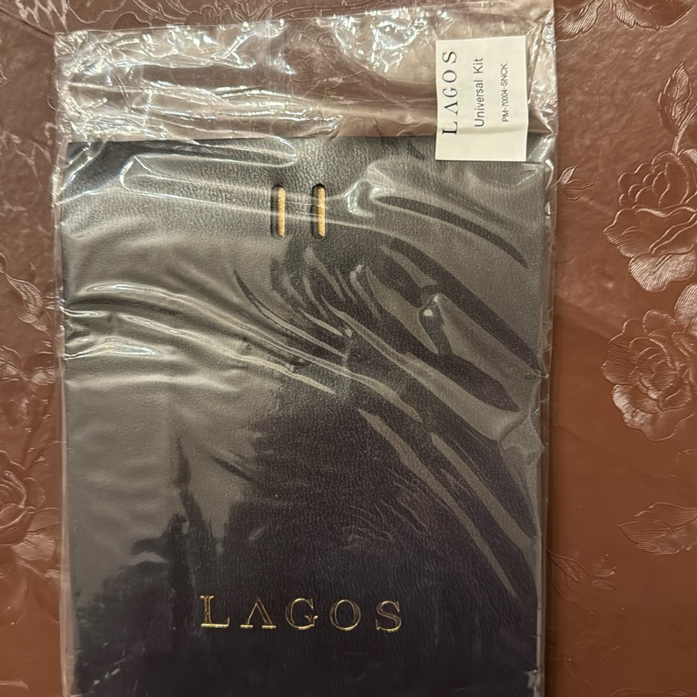 Lagos universal kit/ small jewelry pouch, romance card, gift bag, ribbon, tissue